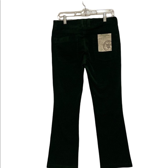 J Crew Green Corduroy velvet Bootcut pants. - Picture 8 of 10